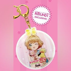 NWT Round One Sakura Keychain